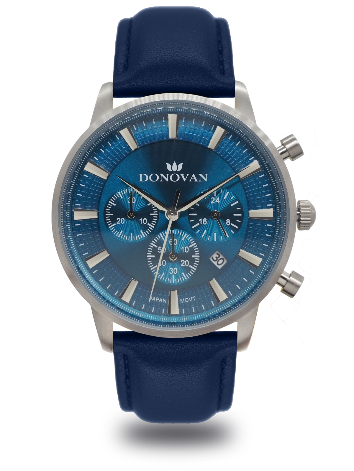 The Chrono X Pacific - Navy Leather