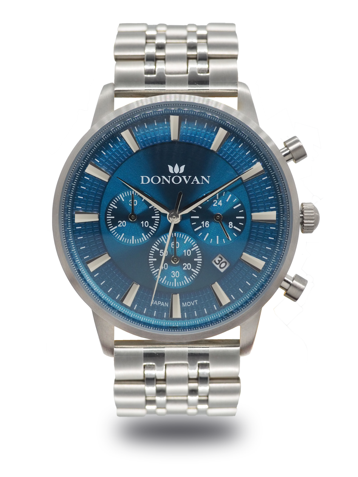 The Chrono X Pacific - Steel - Donovan Watches The Chrono X Pacific - Steel - Donovan Watches