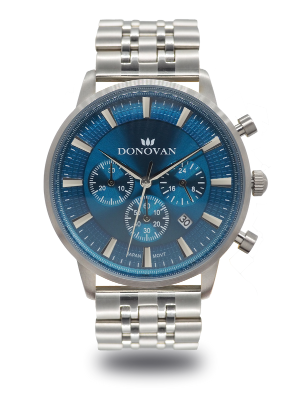 The Chrono X Pacific - Steel - Donovan Watches