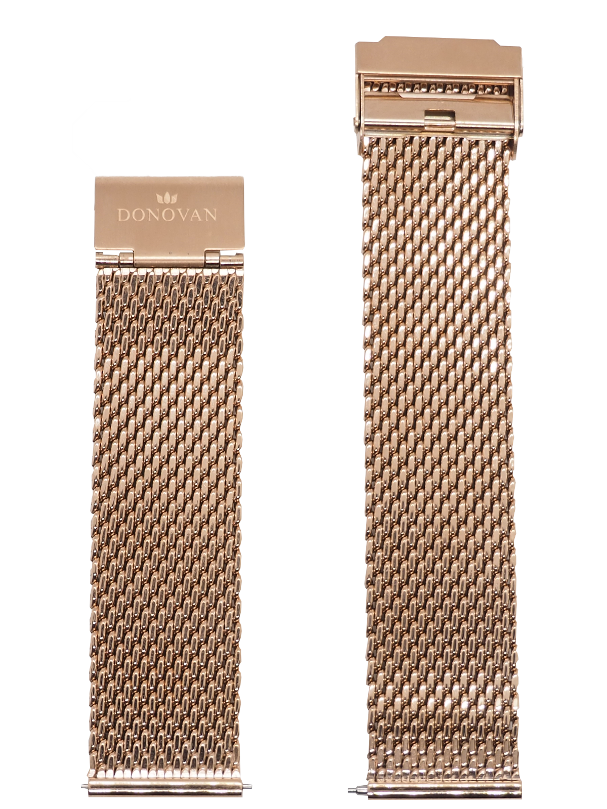 Rose Gold 22 mm - Stainless Steel Mesh